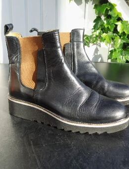 Damen Stiefelette Gr. 40 me&i echtes Leder schwarz 15,- - Flensburg