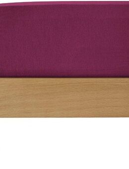 Schiesser Spannbettlaken Elli aus 97% Baumwolle und 3% Elasthan, Jersey-Elasthan, Gummizug: rundum, (1 Stück), für hohe Matratzen und Boxspringbetten, MADE IN GREEN by OEKO-TEX®