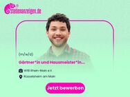 Gärtner*in und Hausmeister*in (m/w/d) - Rüsselsheim
