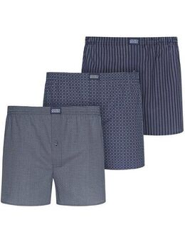 Jockey Webboxer Boxer Woven (3er Pack) in 3 Dessins