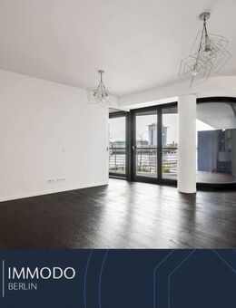 ?? Luxus-Wohnen am Wasser: Seltene 3-Zi.-Neubauwhg. mit Einliegerwhg. & Bootssteg in Friedrichshain - Berlin