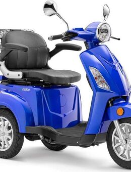 Luxxon Elektromobil E3800, 800 W, 20 km/h, (Elektroroller, Korb), bis zu 65 km Reichweite, Elektro Dreirad, Seniorenmobil