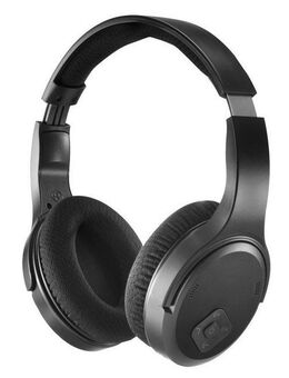 Hama TV-Kopfhörer (kabellos, 2,4-GHz-Verbindung, 16 h Akku, Voice-Mode) HiFi-Kopfhörer