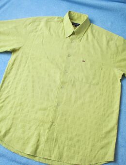 NEU * Sportiv * modern * Business * Freizeit * Kurzarm * Hemd "TOMMY HILFIGER" Original * Gr. 41- 42/ M- L * kiwi- grün * - Riedlingen