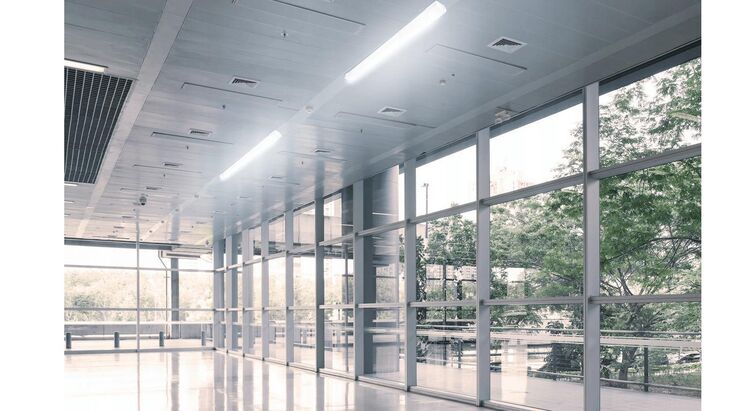 LED Industrielampe Werkstattlampe Zimmerlampe Panel 1500mm 36W Set 1 - Ingolstadt