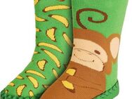 Playshoes Hüttenschuh Affe Hausschuh