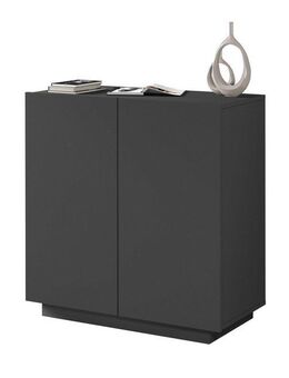 INOSIGN Aktenschrank Essential, Mehrzweckschrank, Büroschrank mit 2 Türen & verstellbaren Einlegeböden, Höhe 86 oder 166 cm, Made in Italy