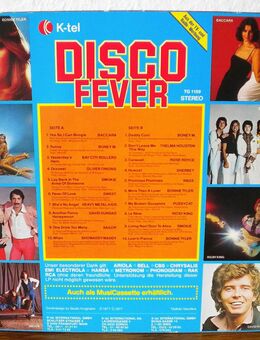 Disco Fever-Vinyl-LP,K-tel,1977,ohne Poster - Linnich