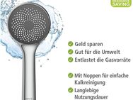 WENKO Handbrause Watersaving System, Duschkopf Watersaving, Durchmesser 9,6 cm