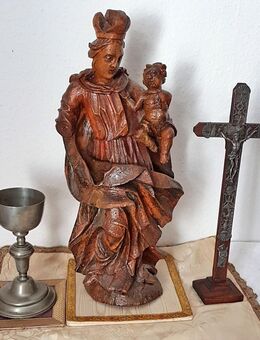 Main Franken Madonna 18. Jh. Mutter Gottes heilige Maria antik Jesus Christus Kapelle - Nürnberg
