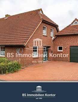 RESERVIERT !!! Nähe Greetsiel! Großzügiges, gepflegtes Einfamilienhaus mit Garage, großer Terrasse und Gartenanlage! - Krummhörn