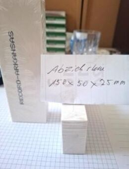 Abziehstein Hart-Arkansas Record 150x50x25 mm weiss - Plüderhausen