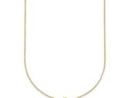 Bruno Banani Kette mit Anhänger Schmuck Geschenk Silber 925 Halsschmuck Halskette Ankerkette, mit Zirkonia (synth)