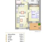 Rentner aufgepasst! - Moderne 2-Zimmer-Wohnung mit Balkon in Plattling - Wohnberechtigungsschein erforderlich! - Plattling