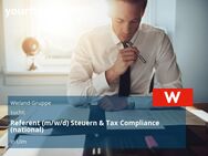 Referent (m/w/d) Steuern & Tax Compliance (national) - Ulm