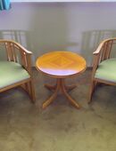 Giorgetti Tisch und Stühle super erhaltenes Ensemble Kirschbaum in 63584