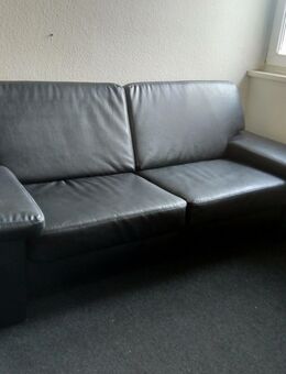 Sofa, bequem, schwarz - Tübingen