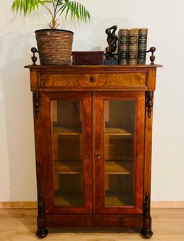 Vertiko, Vitrine, antik, 1890er, Gründerzeit, Aufsatz, Schublade, Zeitlos, Elegant - Gundelsheim Zentrum