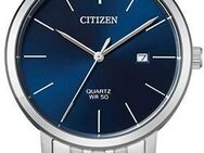 Citizen Quarzuhr BI5070-57L, Armbanduhr, Herrenuhr, Edelstahlarmband, Datum