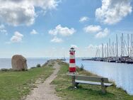 Gemütliche 3-Zimmer-Wohnung mit traumhaftem Hafen - und Ostseeblick. - Fehmarn