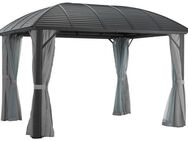 KONIFERA Pavillon Juni, mit 8 Seitenteilen, BxT: 300x365 cm oder 300x425 cm, Aluminiumgestell