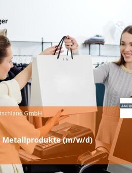 Verkäufer Metallprodukte (m/w/d) - Berlin