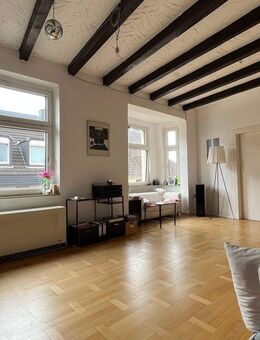 Ungewöhnliche Eigentumswohnung in DO Innenstadt-West mit Kamin + Dachterrasse - Dortmund