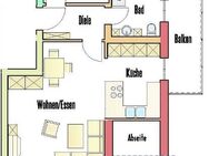 Design trifft Komfort - Dachgeschoss mit Dachterrasse und zweitem Balkon - Ebenweiler