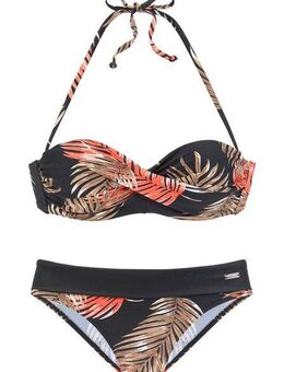 LASCANA Bügel-Bandeau-Bikini mit abnehmbare Träger