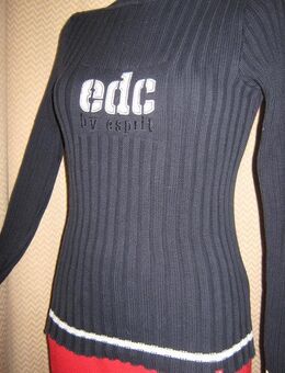 NEUw * Ausgefallen * Maritim * Sailor * Marine * Navy * Grobstrick * Pullover "EDC by ESPRIT" Gr. 34, 36- 38/ XS- S * dunkel- blau * weiß * - Riedlingen