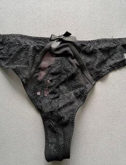 Hunkemöller Dessous sexy spitzen String Tanga Größe M schwarz - Stuttgart