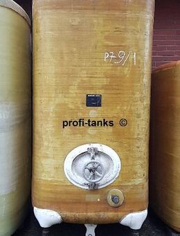 P79 gebrauchter 6.000 L Polyestertank GFK-Tank Juno-Tank Wassertank Rapsoeltank Futtermitteltank Melassetank Molketank Regenauffangtank AHL-/ASL-Tank Sickersafttank Lagertank - Nordhorn