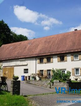 Idyllisch gelegene Hofstelle mit viel Raum und Potenzial für die ganze Familie und deren Hobbys! - Rothenburg (Tauber)