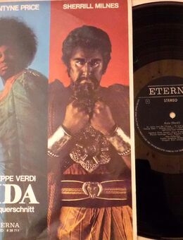 Madame Butterfly und Aida, 2 LP, Oper, Schallplatte - Dresden