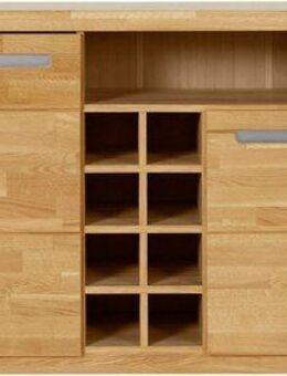 Home affaire Sideboard Kolding, teilmassiv
