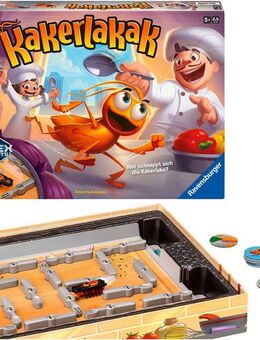 Ravensburger Spiel Kakerlakak, Familienspiel, Made in Europe