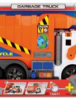 Dickie Toys Spielzeug-Müllwagen Action Series Garbage Truck, mit Licht und Sound