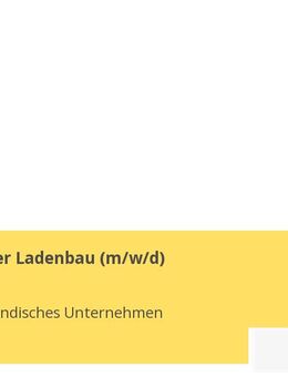 Projektleiter Ladenbau (m/w/d) - Berlin Mitte