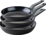 FACKELMANN Bratpfanne Statement, Aluminium (Set, 3-tlg), 3er Pfannenset Statement – Bratpfannen, Kochpfannen, Aluminium-Pfannen
