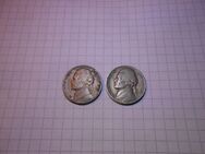 Münzen USA 5 Cent 1941 +1961 - Cottbus