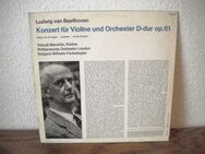 Yehudi Menuhin-Philharmonia Orchester-Wilhelm Furtwängler-Beethoven Violinkonzert D-Dur-Vinyl-LP,60er Jahre - Linnich