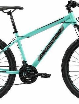 Bikestar Mountainbike, 21 Gang Shimano RD-TY300 Schaltwerk, Kettenschaltung, für Damen und Herren, Kettenschaltung