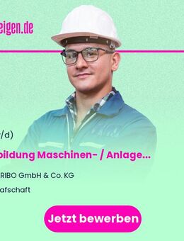 Ausbildung Maschinen- / Anlagenführer Schwerpunkt Metall / Kunststoff (m/w/d) - Grafschaft