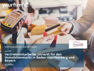 Vertriebsmitarbeiter (m/w/d) für den Immobilienmarkt in Baden-Württemberg und Bayern - Aalen