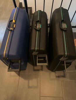 3 Samsonite-Hartschalenkoffer mit Rollen u. Griff - Stolberg (Rheinland, Kupferstadt) Zentrum