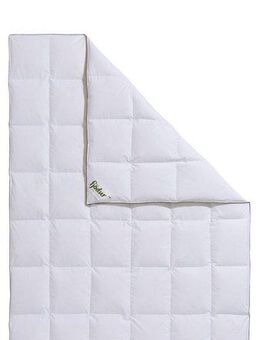 fjödur Daunenbettdecke Felix, Füllung: 90% Daunen, 10%Federn, Bezug: 100% Baumwolle, Bettdecke in 135x200 cm und weiteren Größen, für Sommer oder Winter