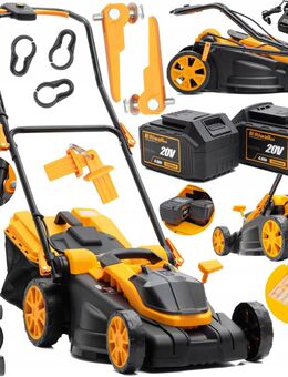 Leistungsstarker Akku-Rasenmäher 40V 8Ah 38cm Set - Wuppertal