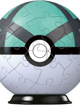 Ravensburger 3D-Puzzle Puzzle-Ball Pokémon Netzball, 54 Puzzleteile, Made in Europe