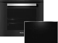 Miele Elektro-Herd-Set H2459I D OBSW + KM 7061 FR, mit Teleskopauszug nachrüstbar, PerfectClean Ausstattung, EasyControl Bedienung