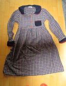 "Tila" kariertes Winterkleid in 44625